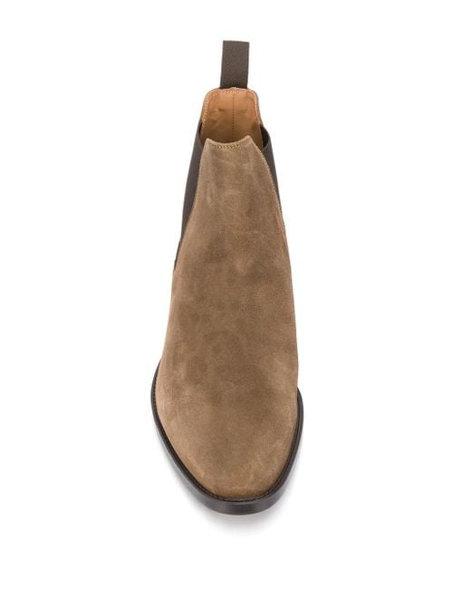Scarosso Brown Chelsea Boots for men