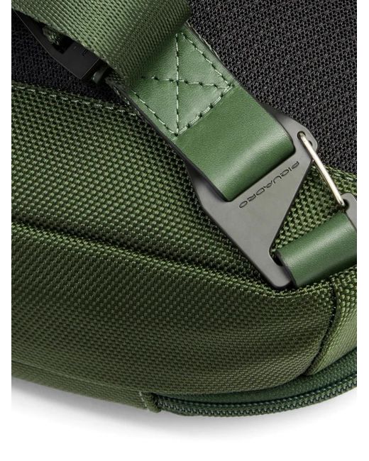 Piquadro Green Convertible Backpack for men