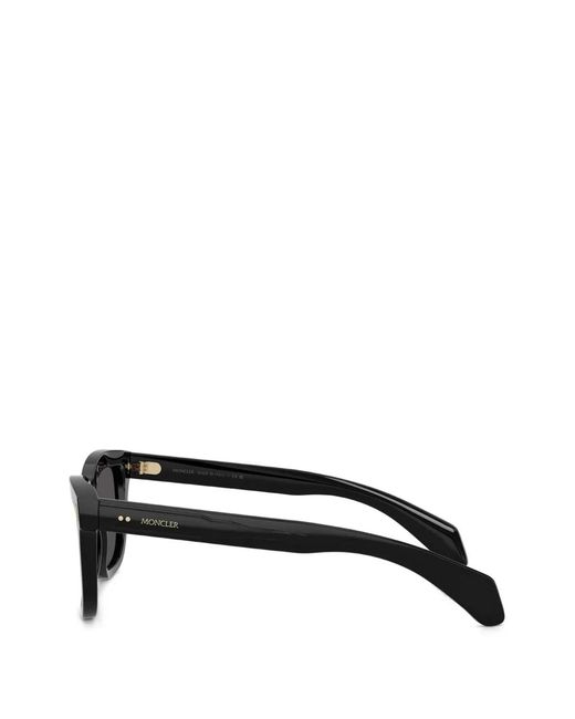 Moncler Black Bronzz Square-Frame Sunglasses