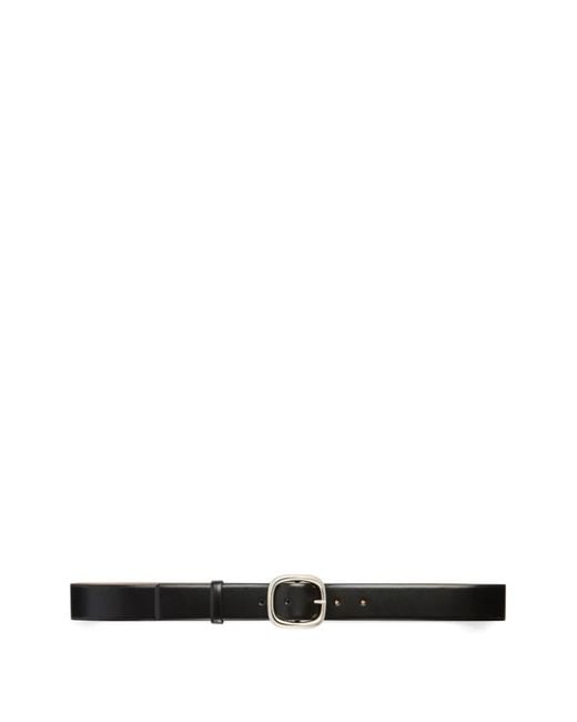 Liviana Conti White Nives Buckle Belt