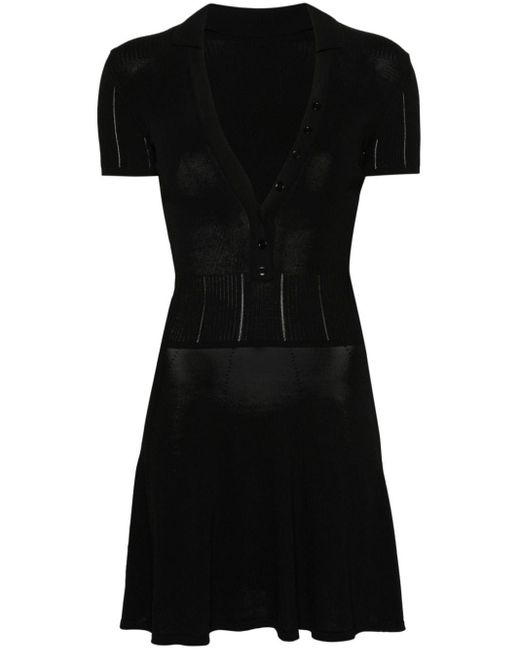 La Mini Robe Yauco mini dress Jacquemus de color Black