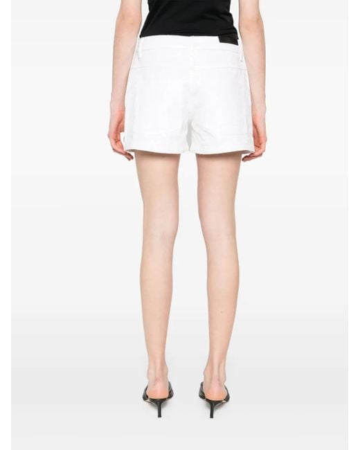 IRO White Melya Shorts