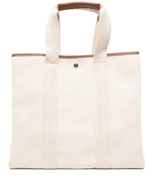 Rue de Verneuil Natural Large Traversée Tote Bag