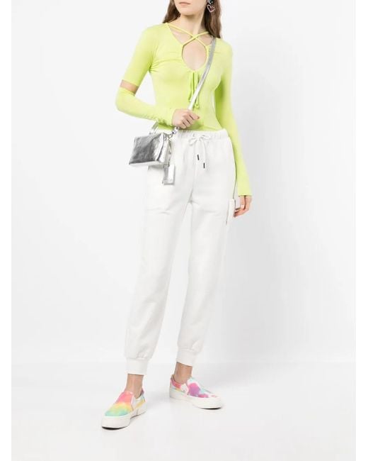 Opening Ceremony White Drawstring Track Pants