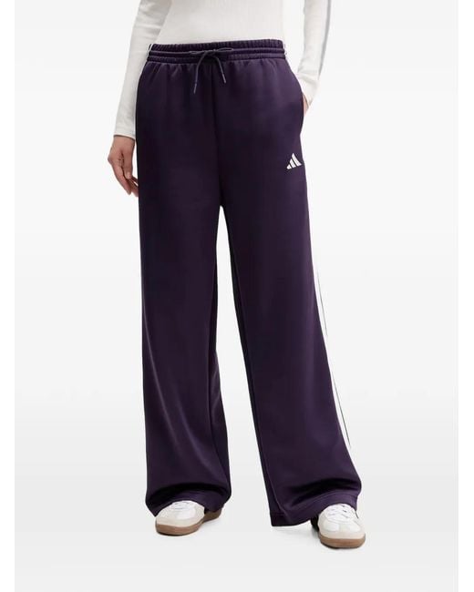 Adidas Blue Stadium Tp 3-Stripes Track Pants