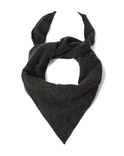 Brunello Cucinelli Black Monili-Chain Scarf