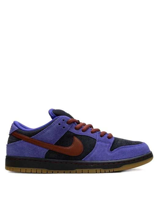Nike Blue Sb Dunk Low Pro Skate Sneakers for men