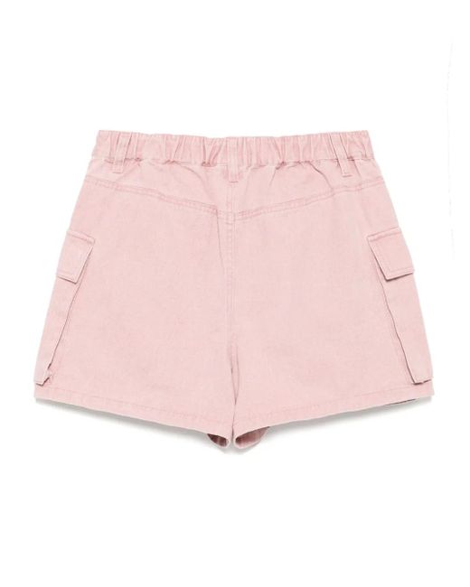 Chocoolate Pink Cargo Shorts