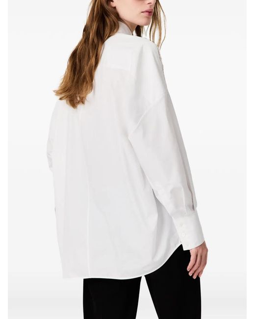 Camicia Con Inserti di Stella McCartney in White
