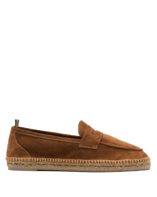 Castaner Brown Nacho Suede Espadrilles for men