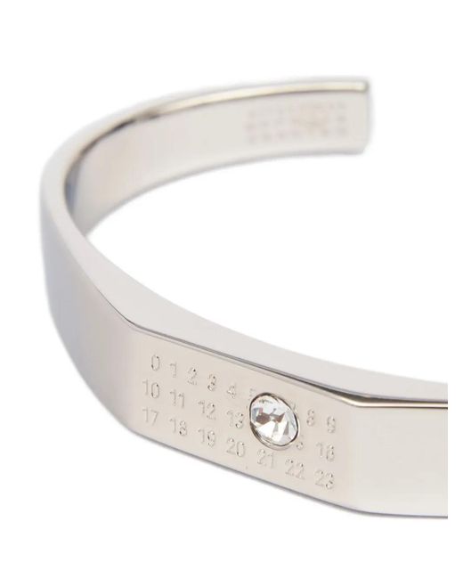 MM6 by Maison Margiela レディース ホワイト Chevalier ブレスレット 