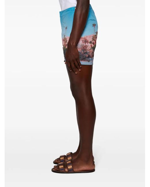 Orlebar Brown Blue The Webster Swim Shorts for men