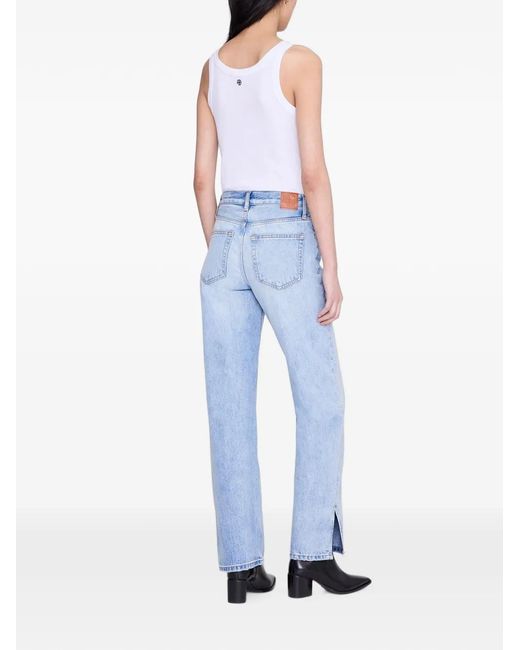 Anine Bing White Sixtine Tank Top