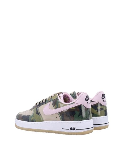 Nike Gray Air Force 1 Low Retro Sneakers