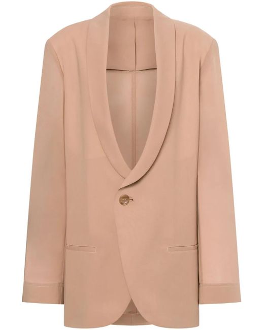 Blazer Monopetto di Philosophy Di Lorenzo Serafini in Natural
