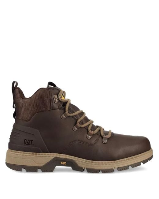 Botas Leverage con cordones Caterpillar de hombre de color Brown