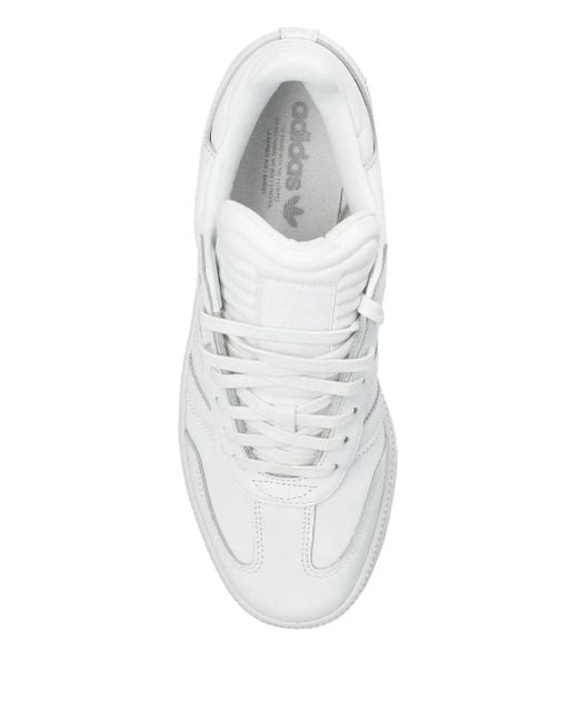 Adidas White Samba Xlg Sneakers