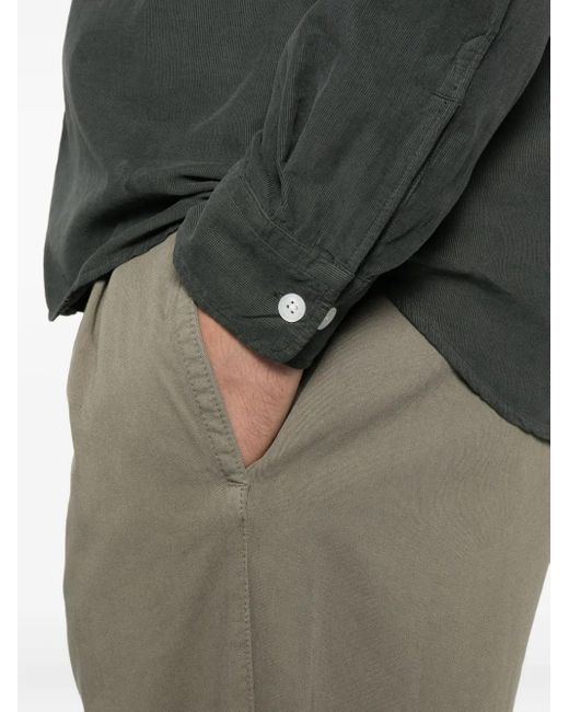 C P Company Gray Pleated Trousers for men
