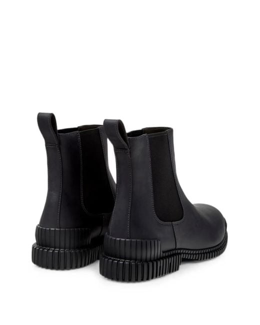 Camper Blue Pix Leather Ankle Boots for men