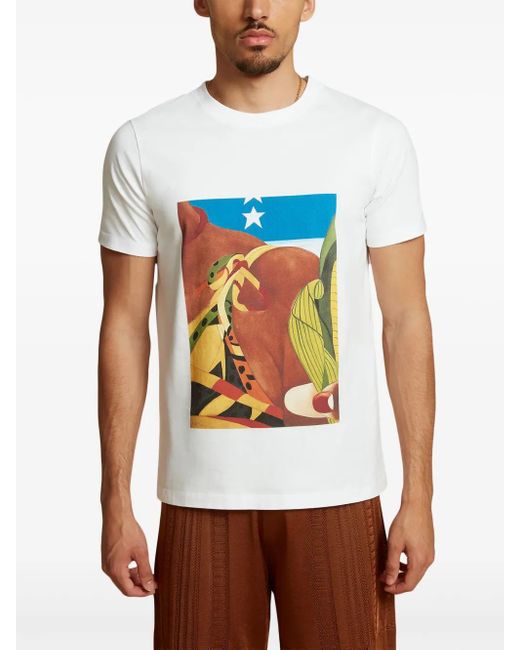 Donde Esteban White Palenque T-Shirt for men