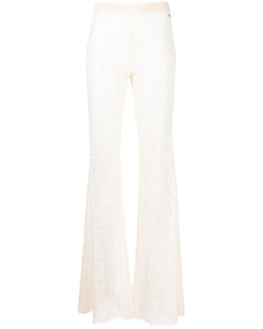 DSquared² Flared Broek in het White