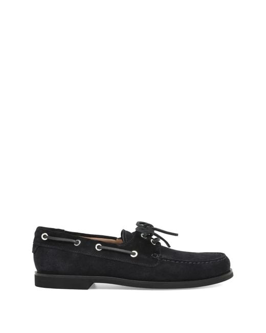 Gianvito Rossi White Vandée Suede Loafers for men