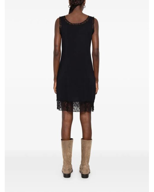 Our Legacy Black Dawn Lace Mini Dress