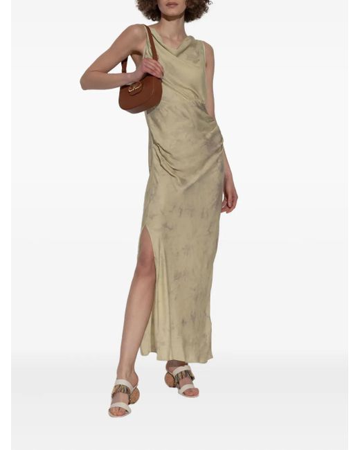 Samsøe & Samsøe Natural Brushed-Finish Dress