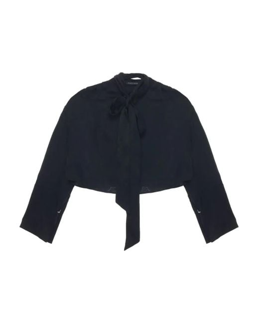 Ann Demeulemeester Moni Lavallièere ブラウス Blue