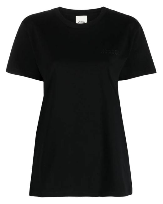 Isabel Marant Black Vidal Tee Shirt Clothing