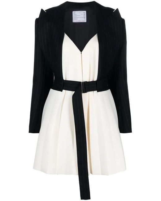 Sacai Black Suit Jacket