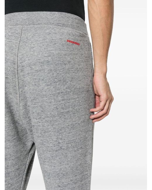Pantaloni sportivi con stampa di DSquared² in Gray da Uomo