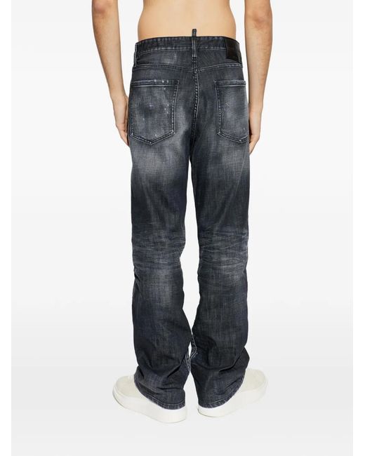 DSquared² Broek Met Vervaagd Effect in het Blue voor heren