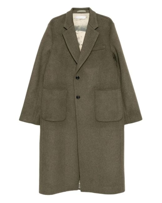 Our Legacy Green Robe Overcoat for men