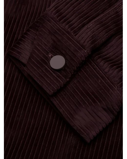 Fear Of God Purple Corduroy Shirt Jacket for men