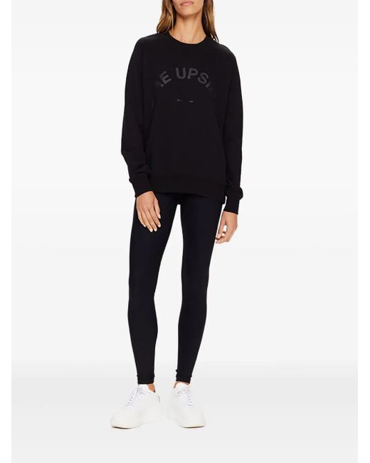 The Upside Black Logo-Print Sweatshirt
