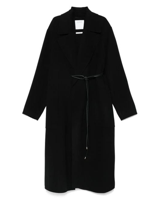 Sportmax Jas Met Ceintuur in het Black