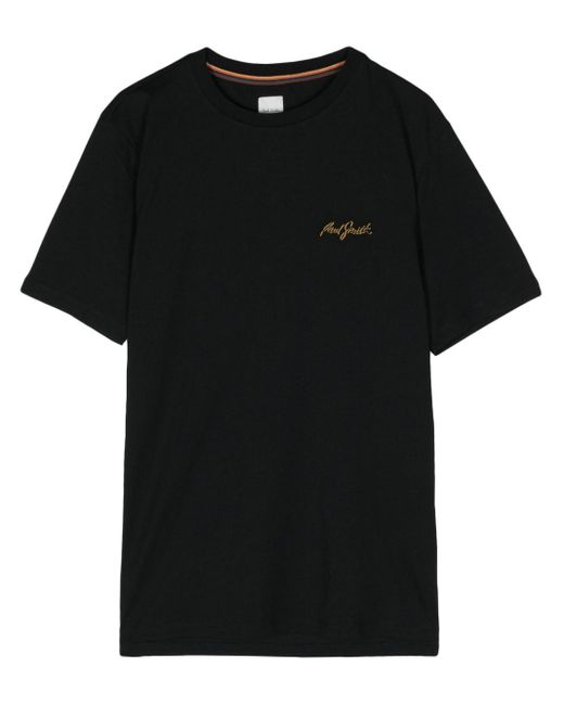 Paul Smith Black Shadow Logo Cotton T-shirt for men