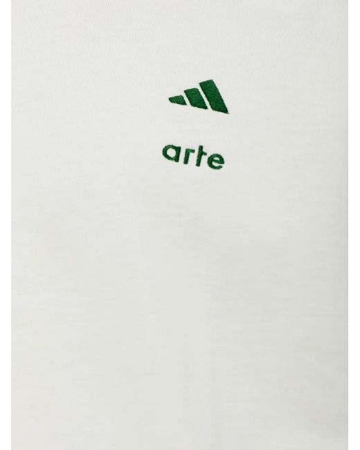Adidas White X Arte Antwerp Crew-Neck T-Shirt for men