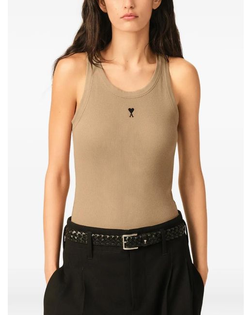 AMI Natural Coton Tanktop