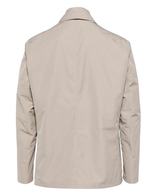 Herno Natural Byron Layered Single-Breasted Blazer for men