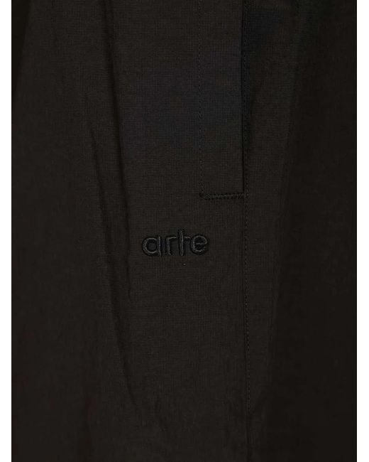 Arte' Trainingsbroek Met Colourblocking in het Black voor heren