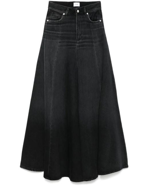 Haikure Black Serenity Maxi Skirt