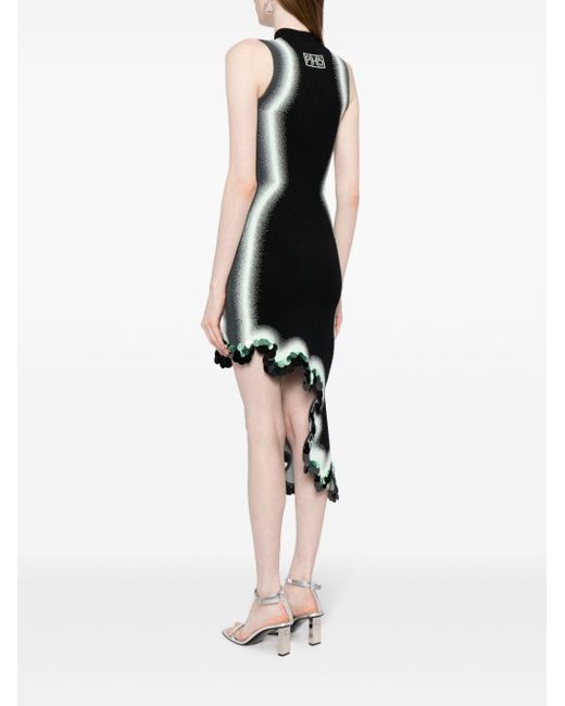 knee length dresses for ladies Iris Signature Wavy Dress with Sequins L