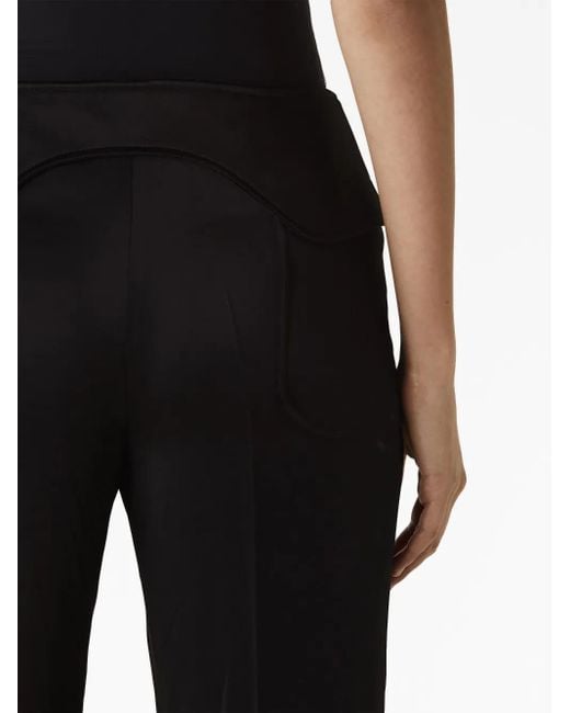 Tom Ford Blue Pressed-Crease Tapered-Leg Trousers