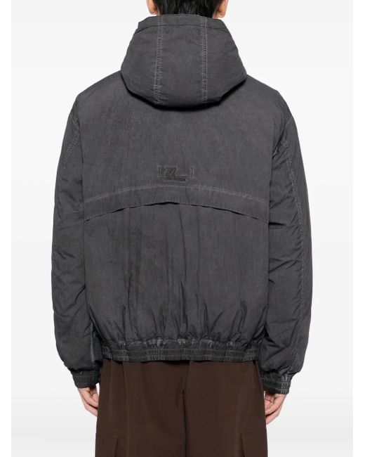 Izzue Gray Zip-Up Jacket for men