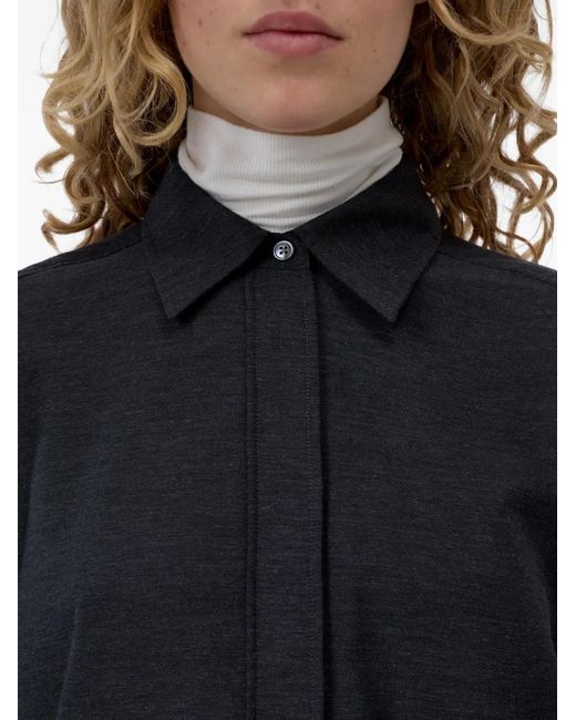 Camisa De Corte Regular Closed de color Blue