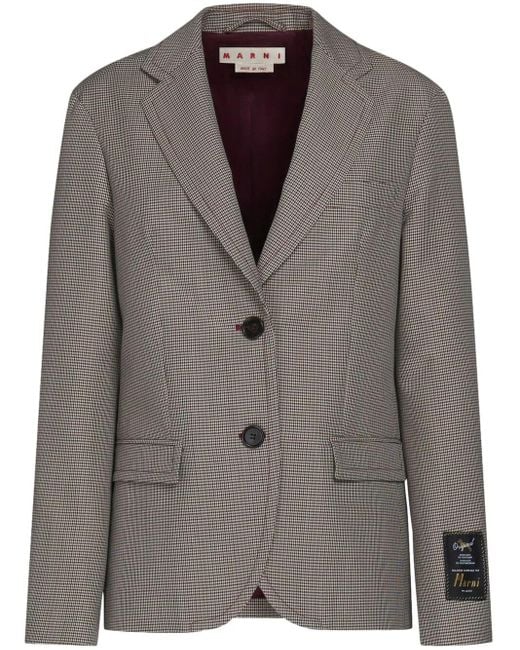 Marni Brown Marine Jackets