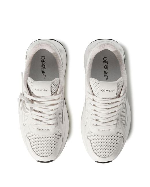 Off-White c/o Virgil Abloh Kick Off Low-top Sneakers in het White voor heren
