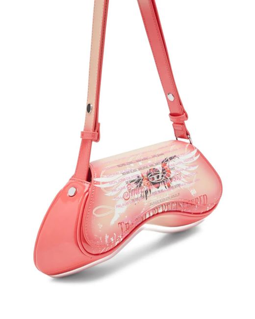 DIESEL Remaster Capsule Play ショルダーバッグ Pink